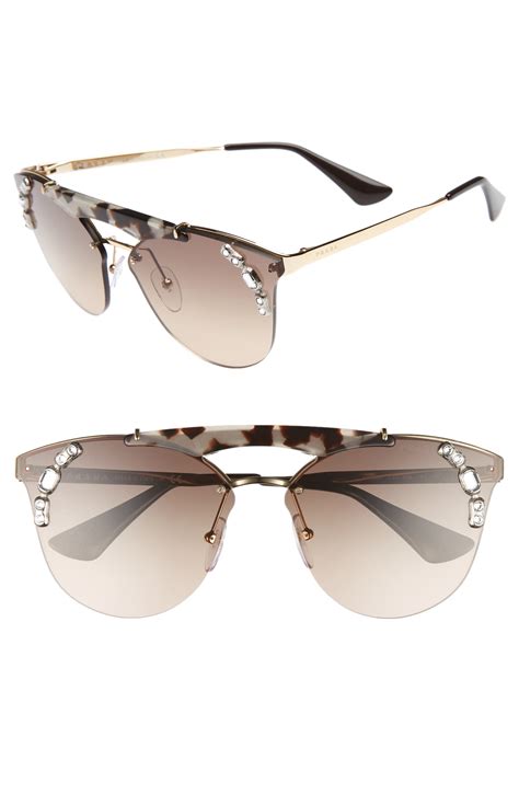 Prada rimless frames